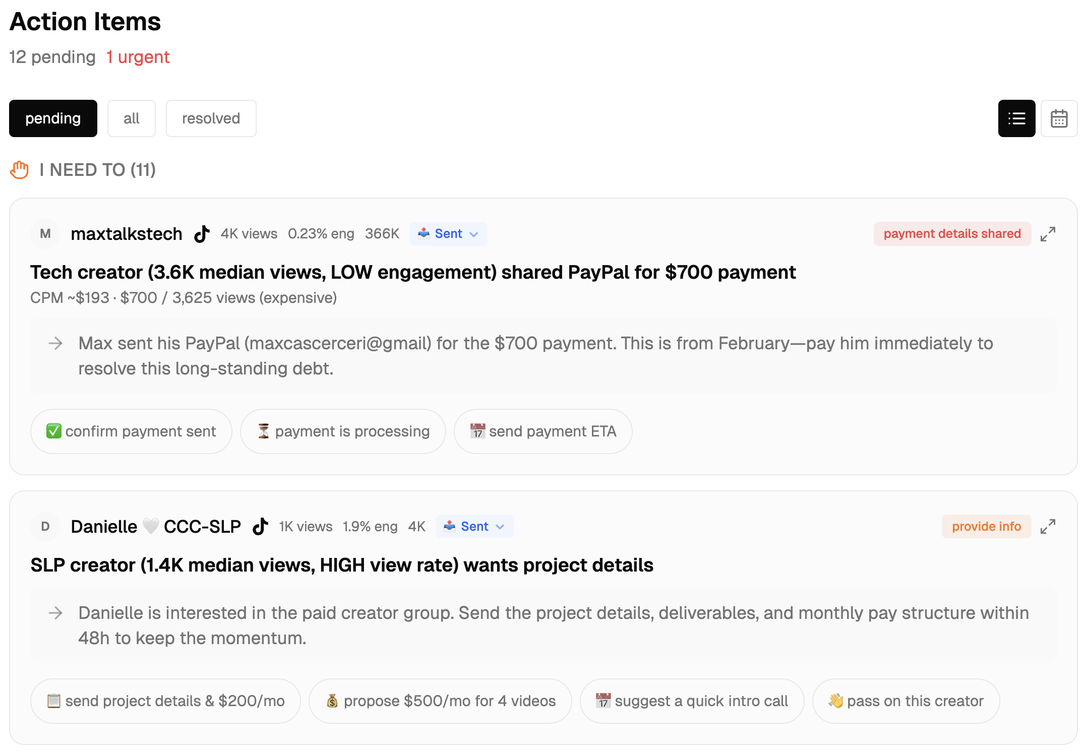 Stormy AI — AI Inbox