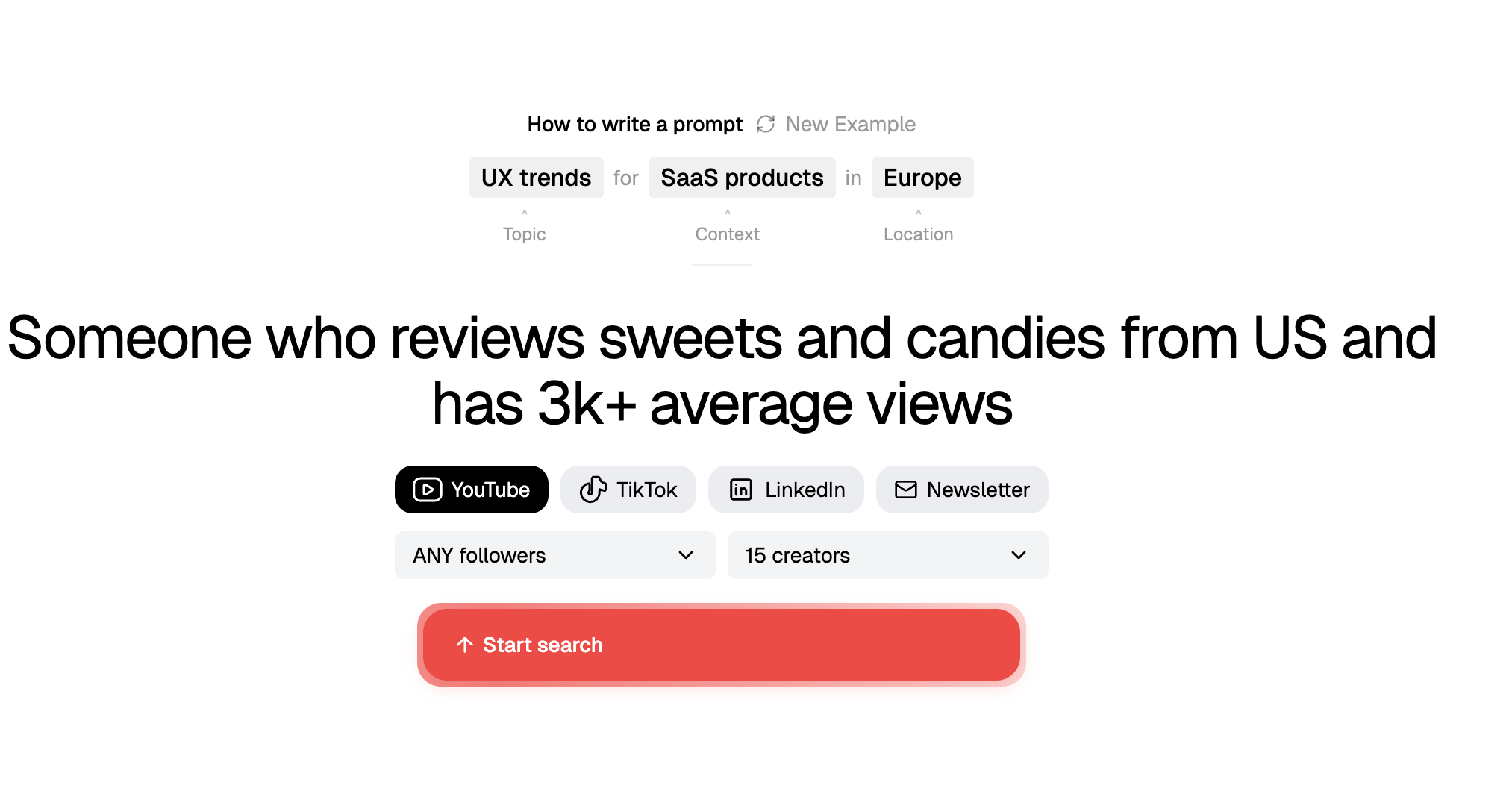 Stormy AI — Creator Sourcing