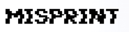 Misprint